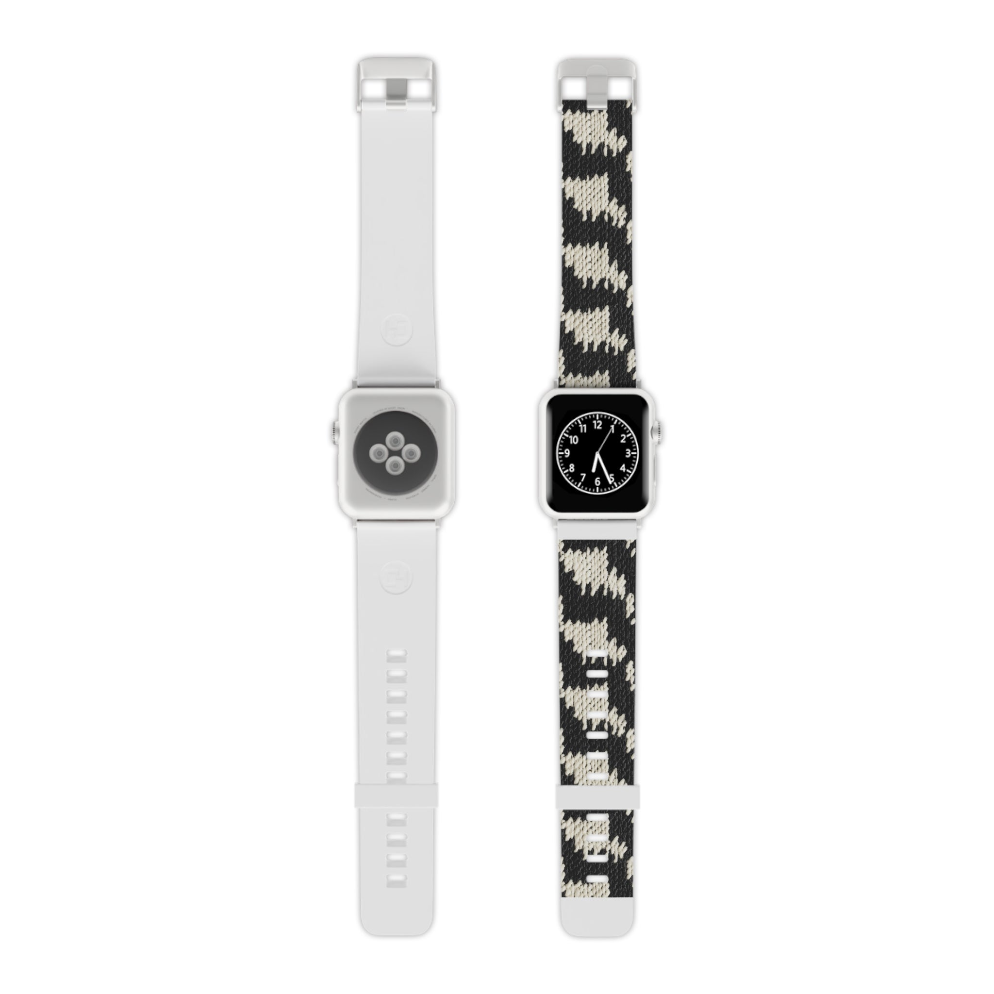Black & White Apple Watch Band