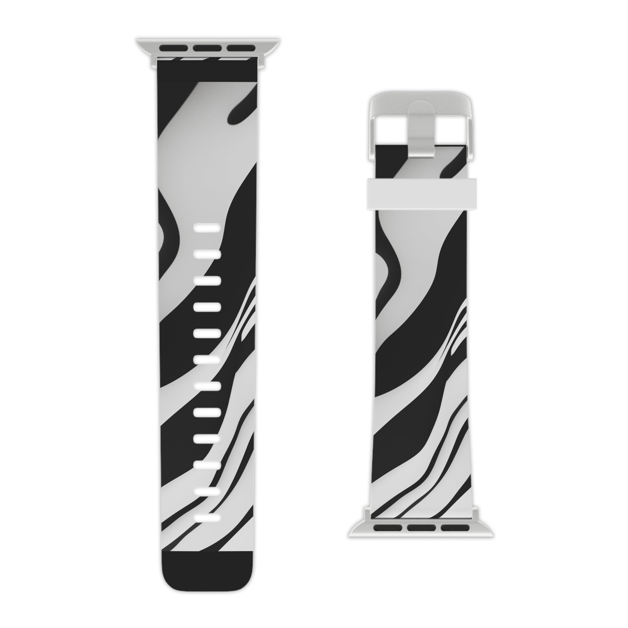Stylish Zebra Print Apple Watch Band