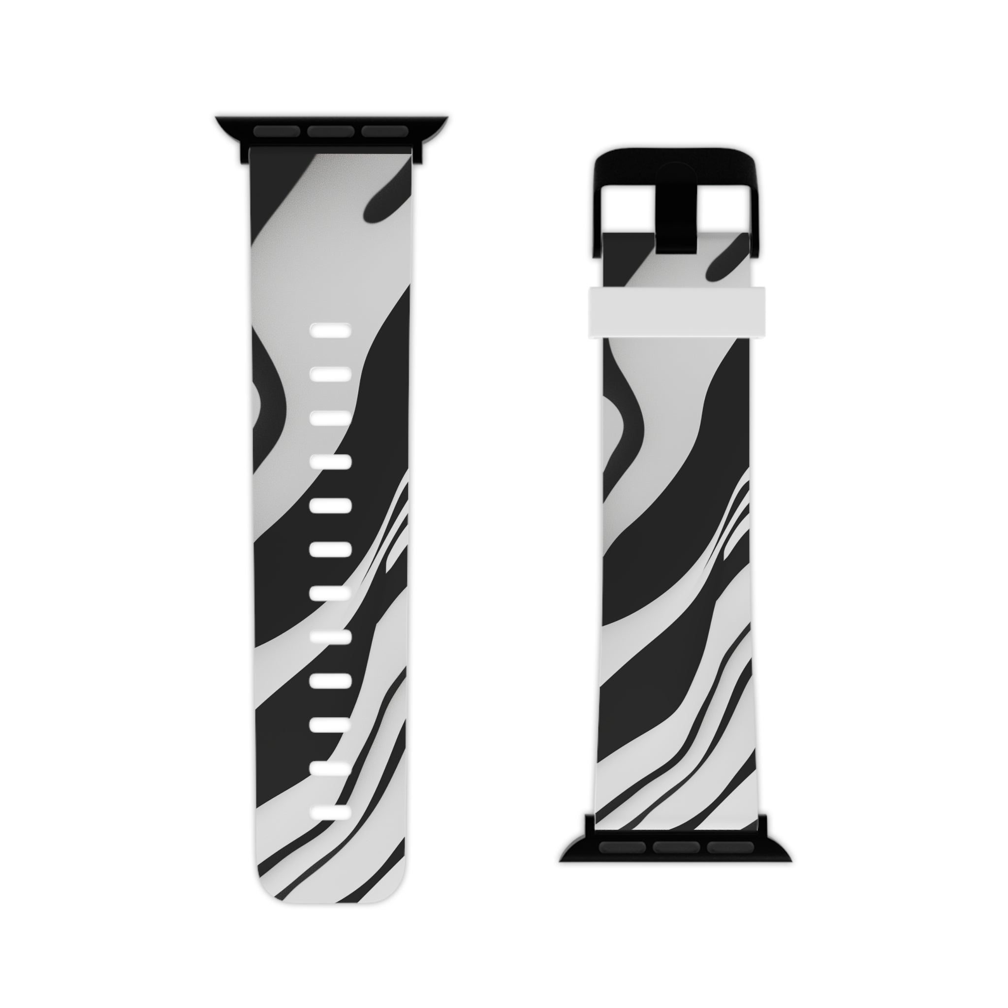 Stylish Zebra Print Apple Watch Band