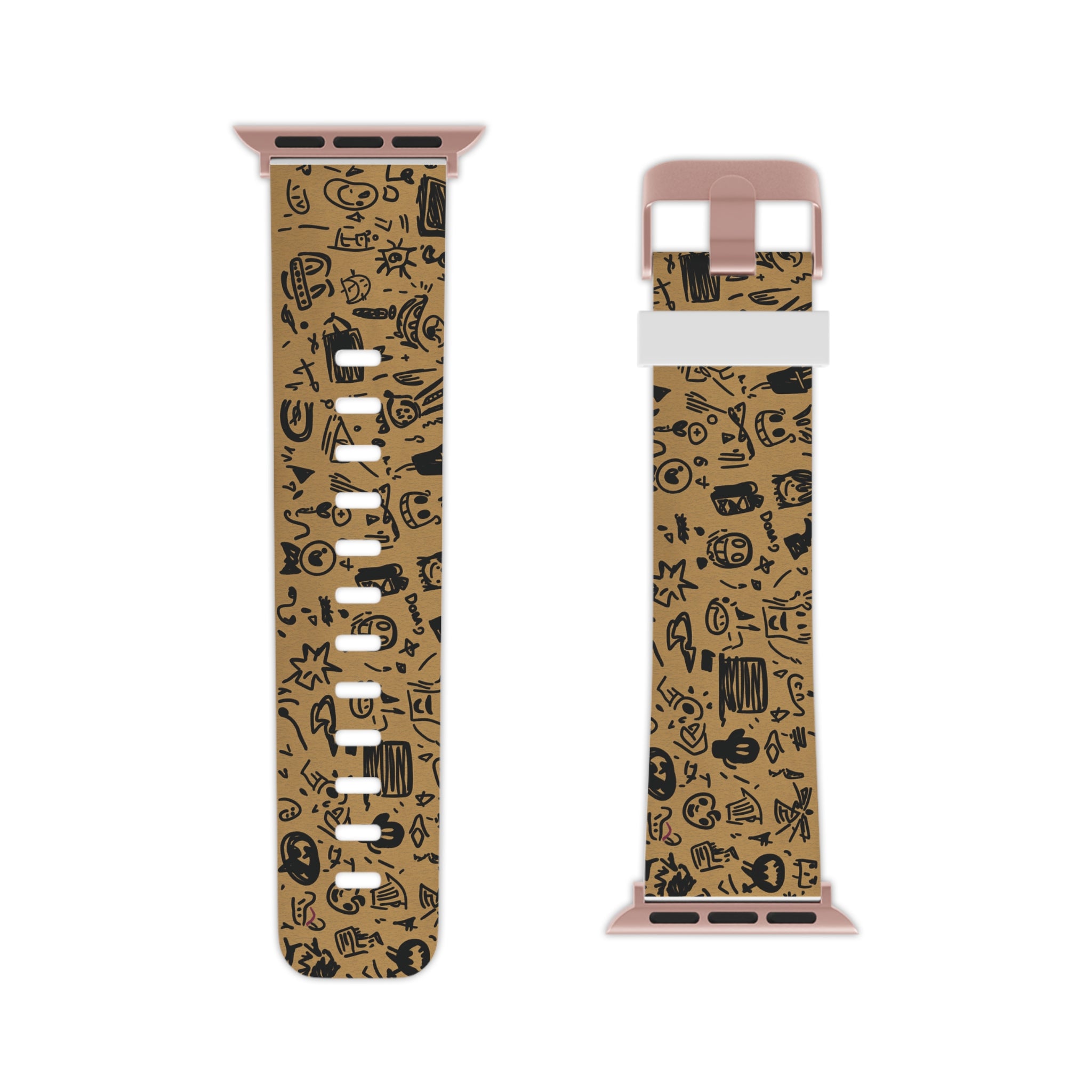 Doodle Journal Style Apple Watch Band