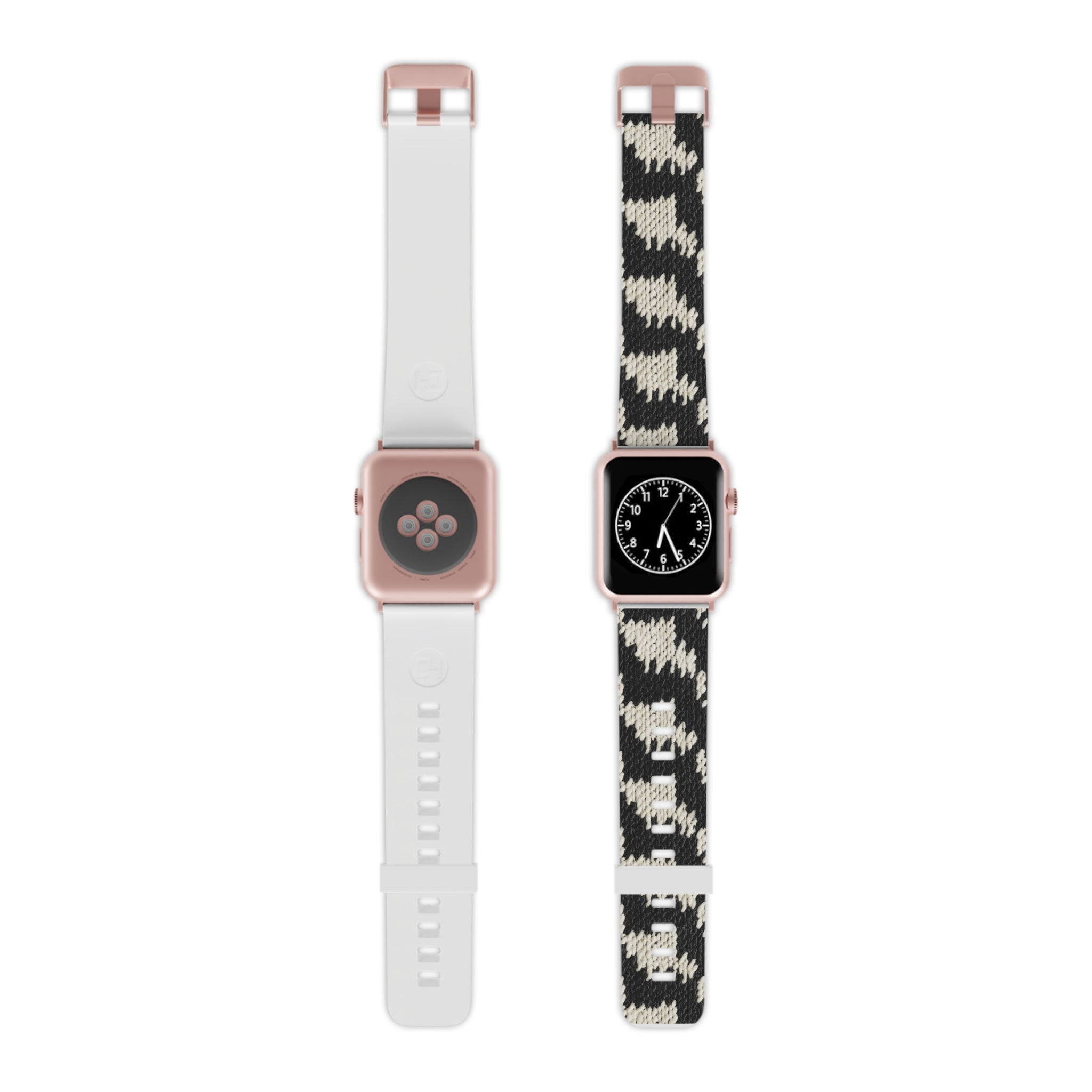 Black & White Apple Watch Band