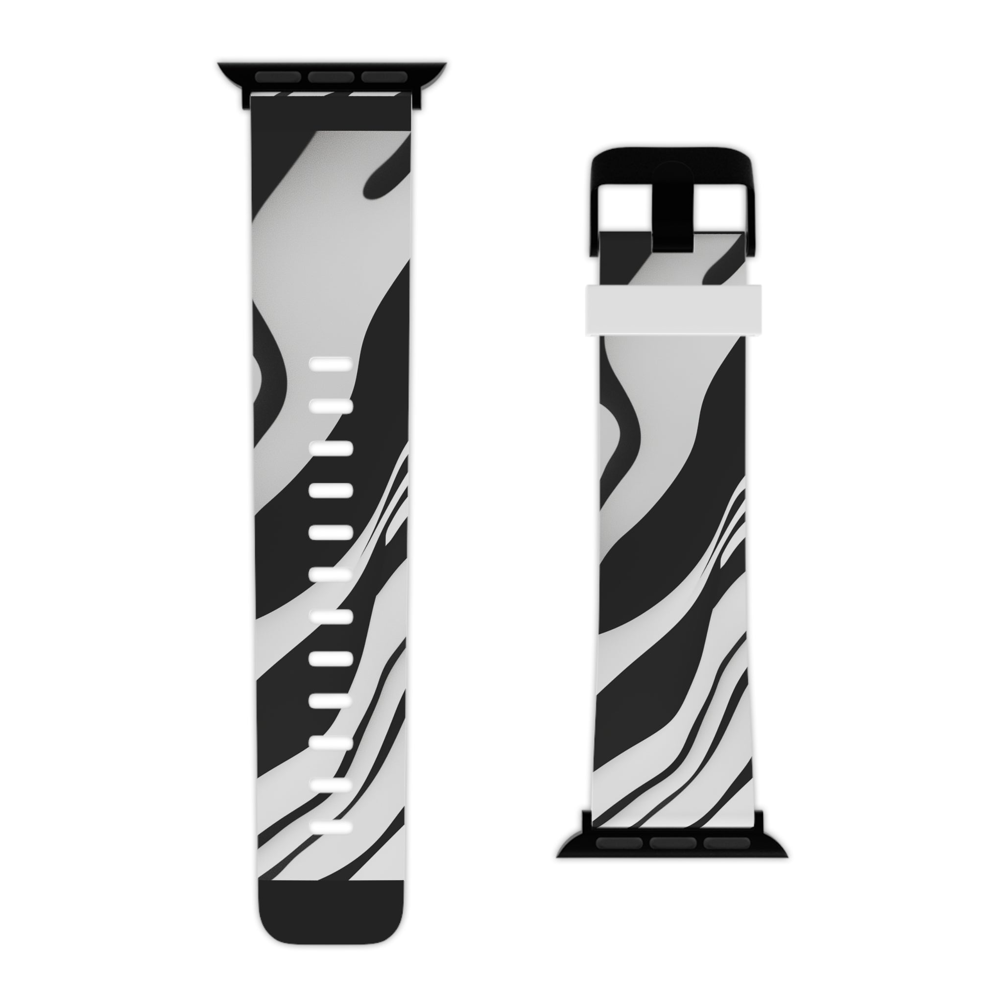 Stylish Zebra Print Apple Watch Band