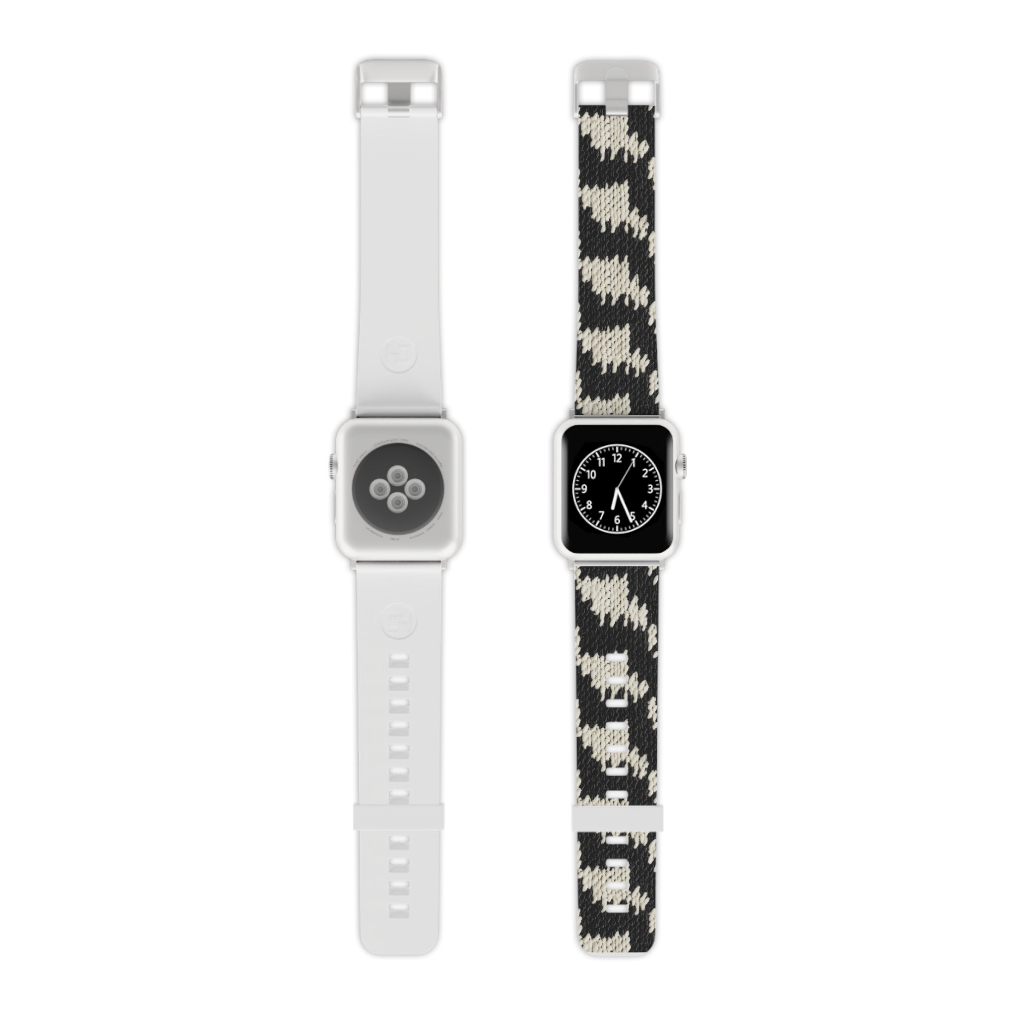Black & White Apple Watch Band