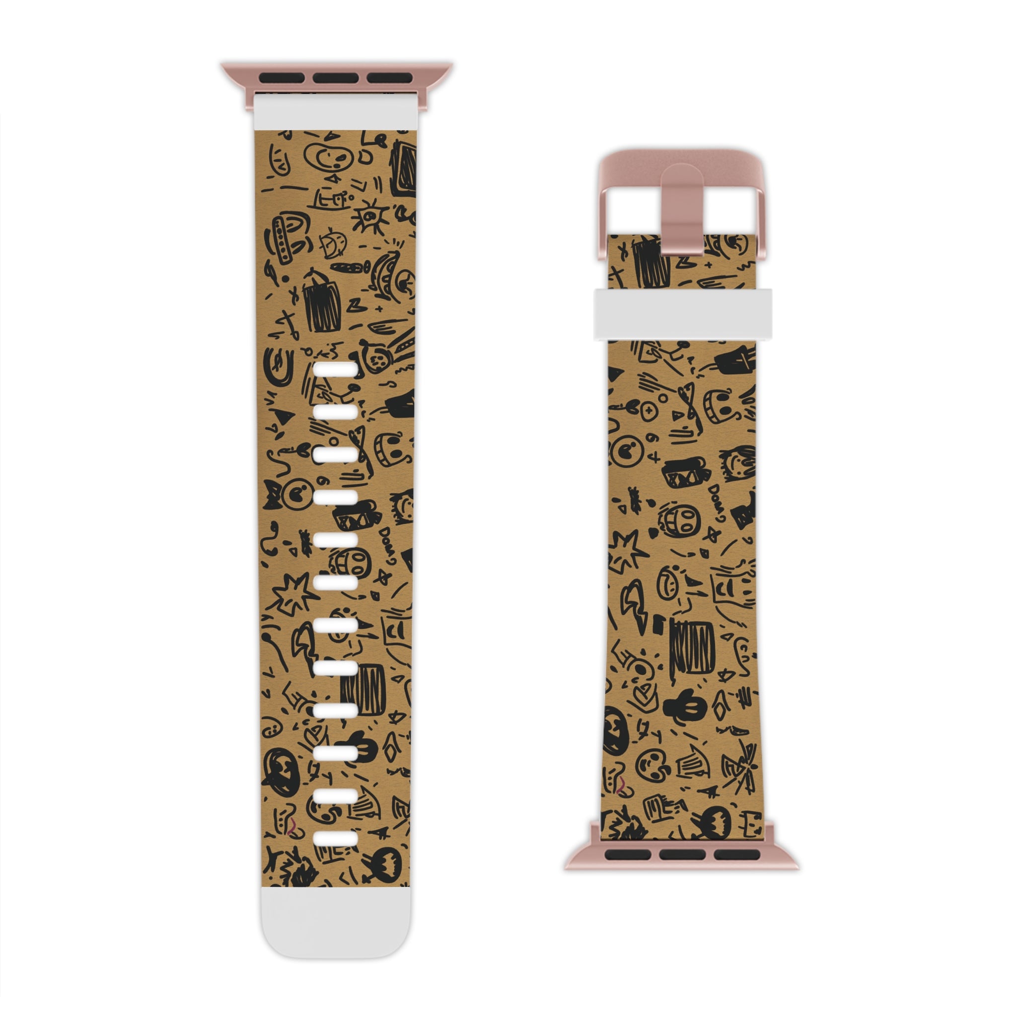 Doodle Journal Style Apple Watch Band