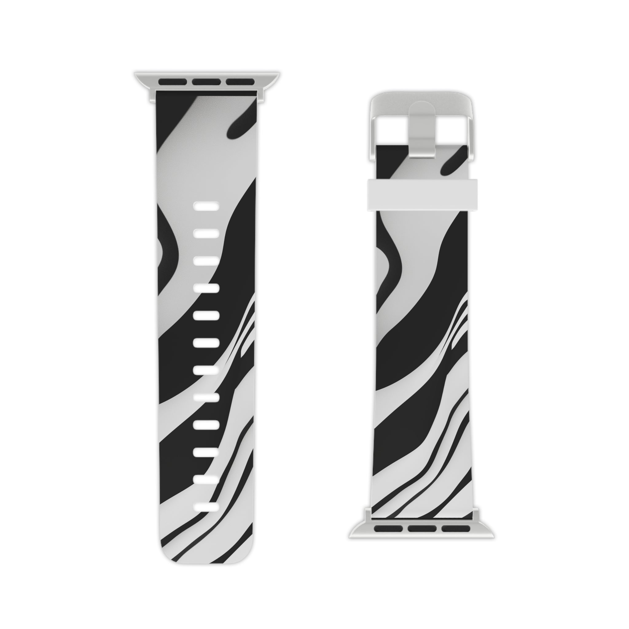 Stylish Zebra Print Apple Watch Band
