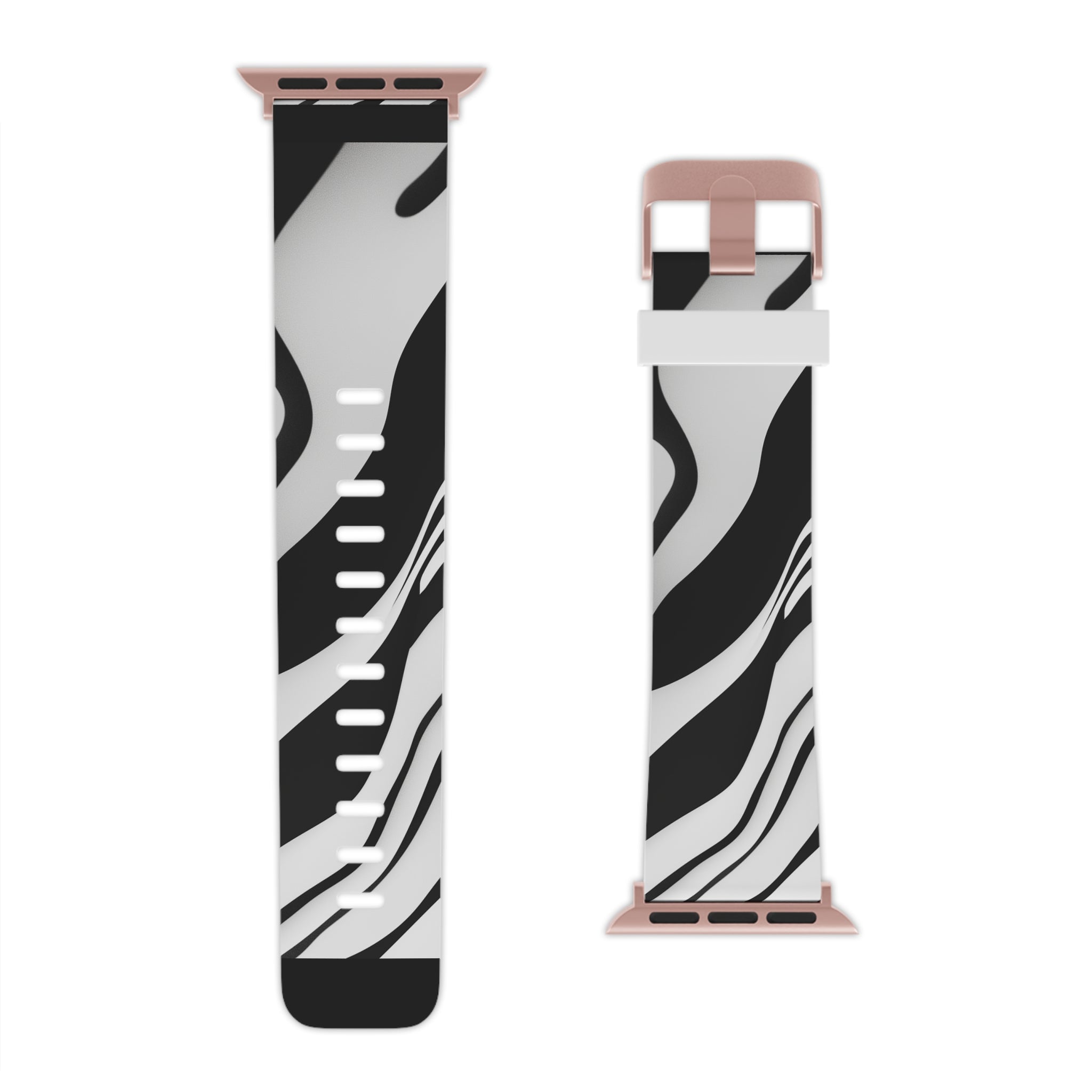 Stylish Zebra Print Apple Watch Band