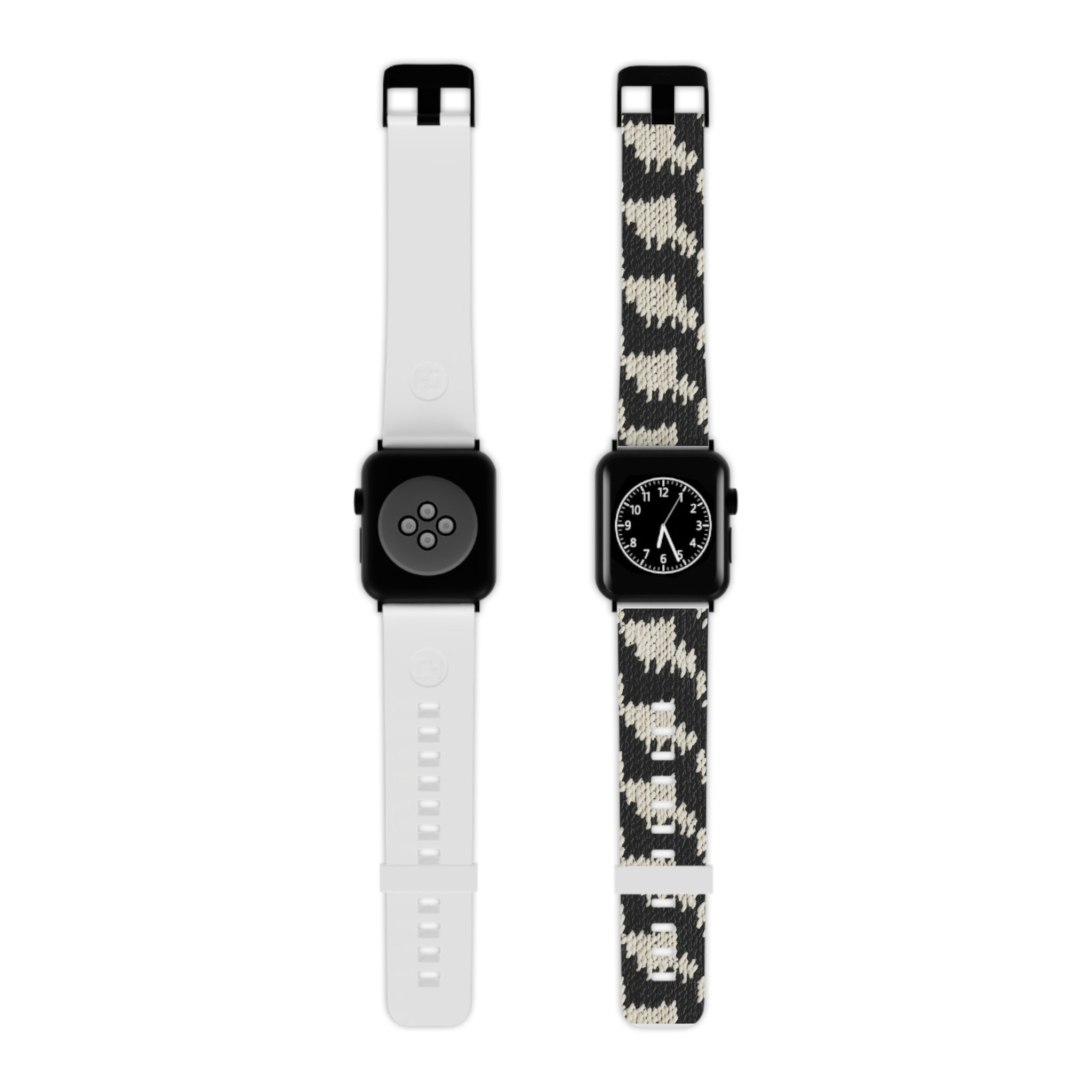 Black & White Apple Watch Band