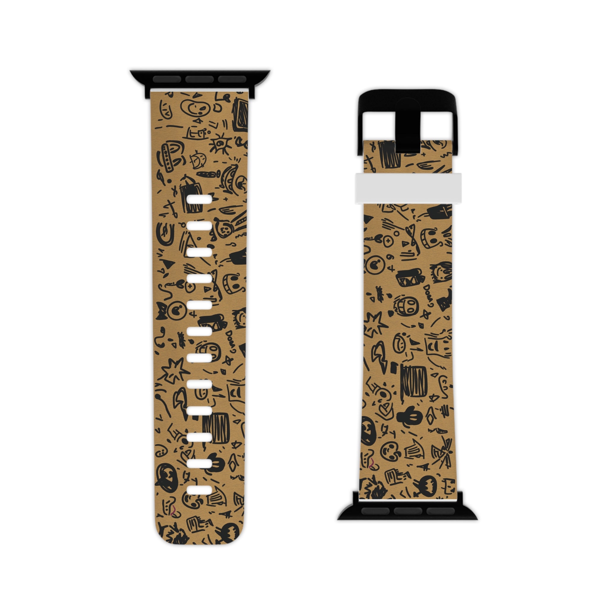 Doodle Journal Style Apple Watch Band