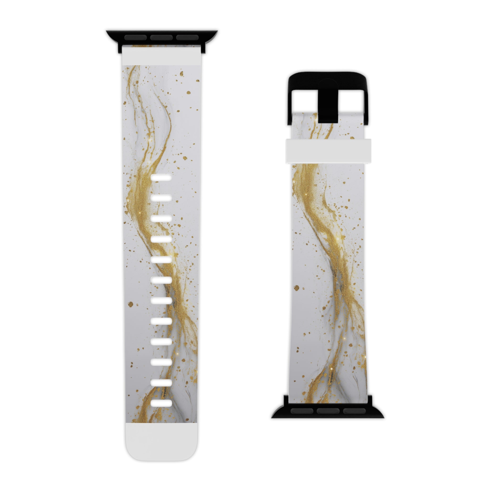 Golden Print Apple Watch Band