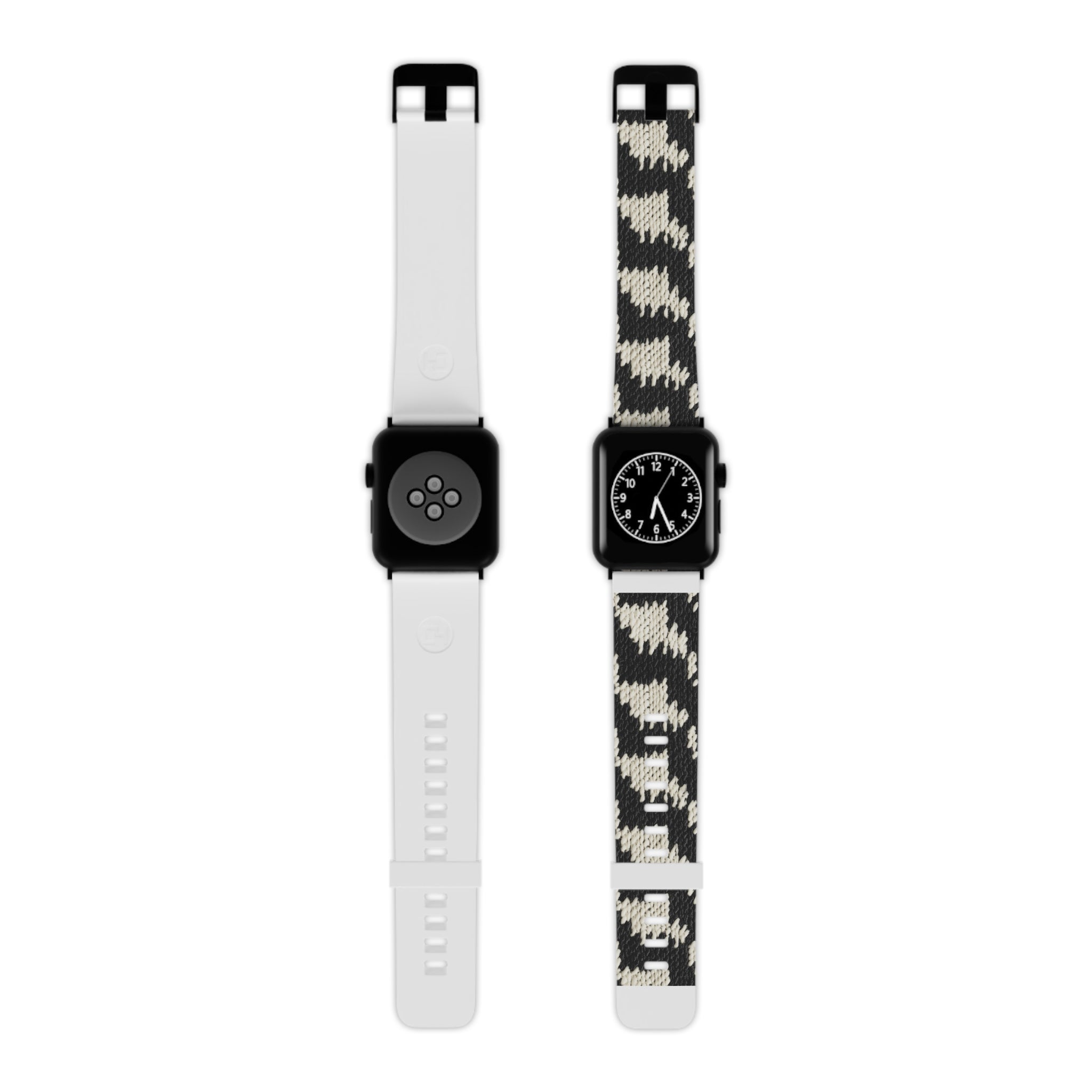 Black & White Apple Watch Band