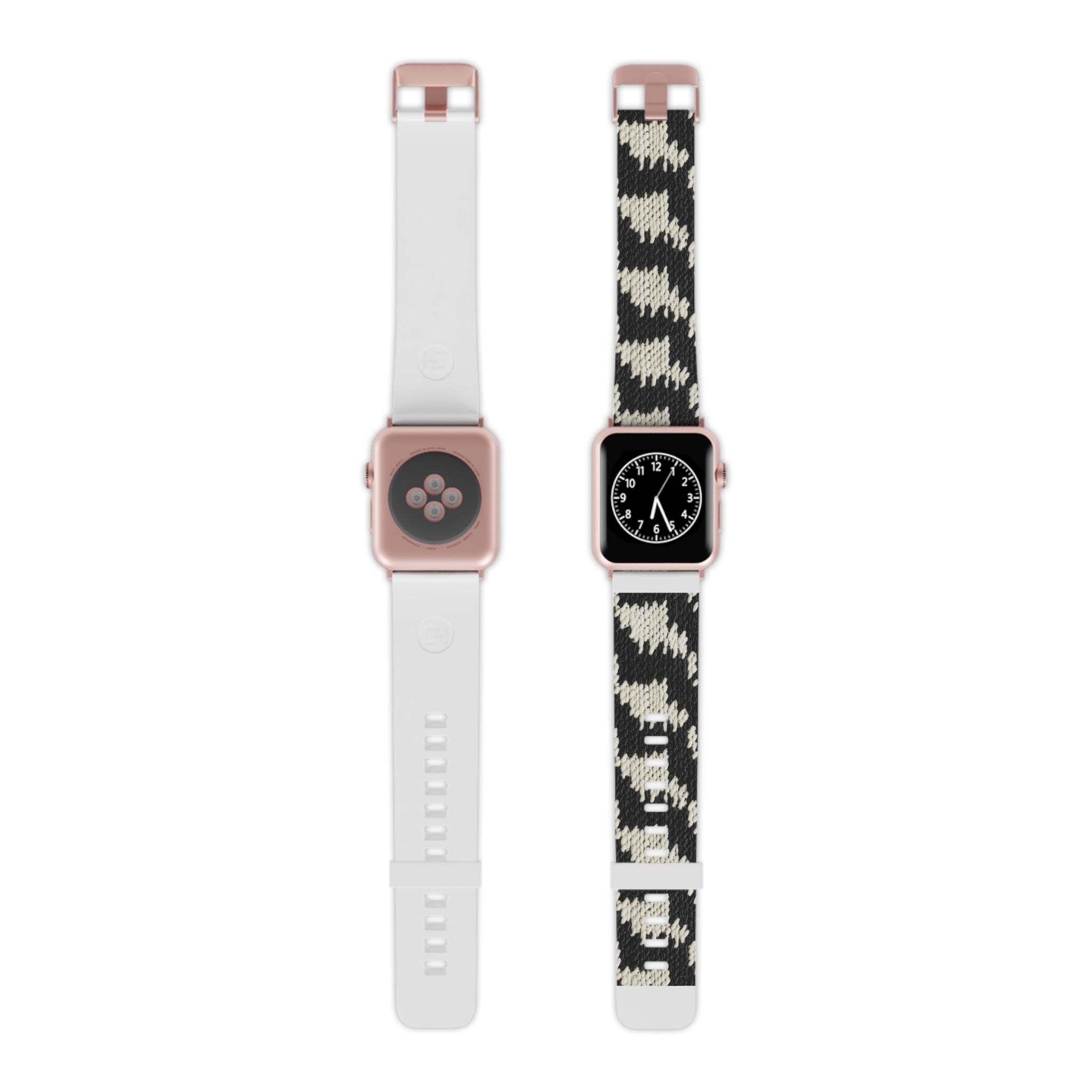 Black & White Apple Watch Band