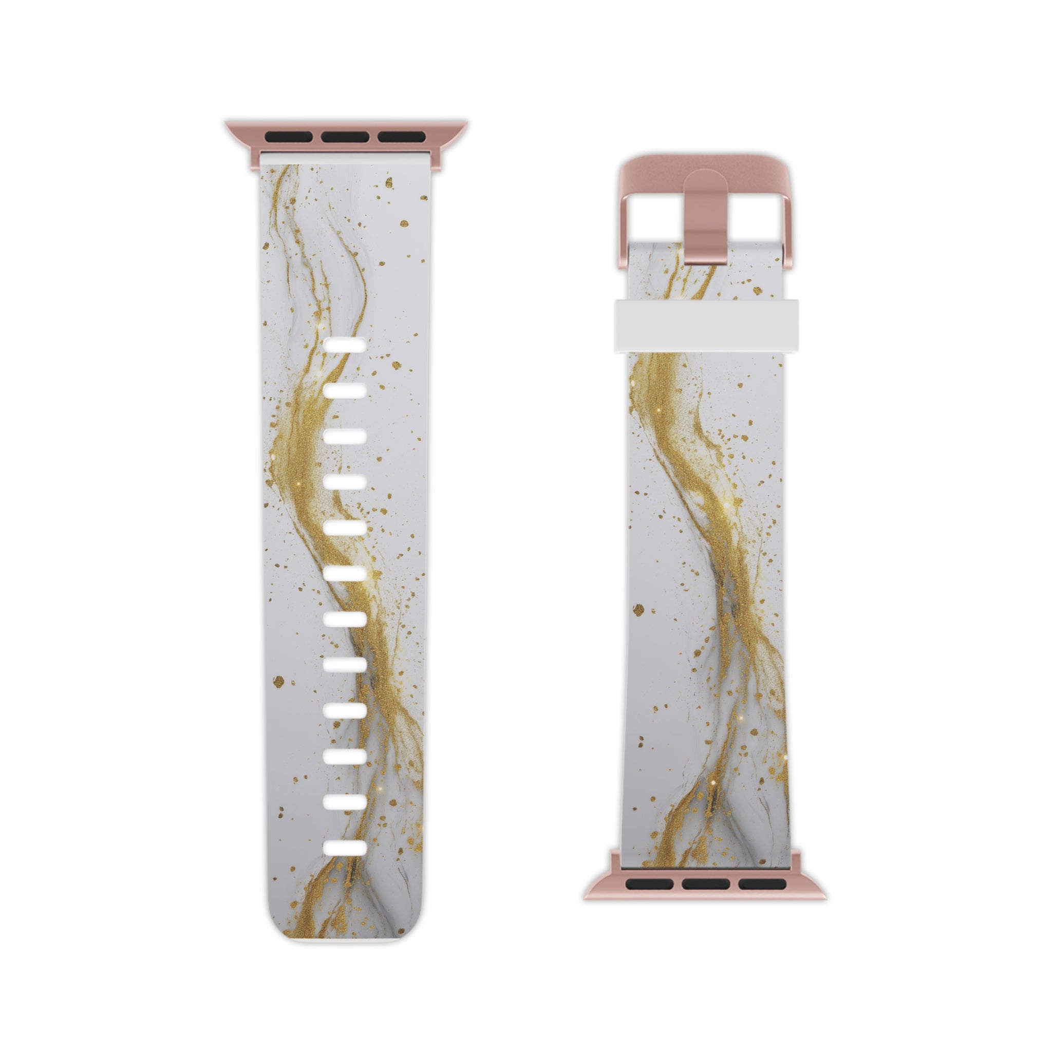 Golden Print Apple Watch Band