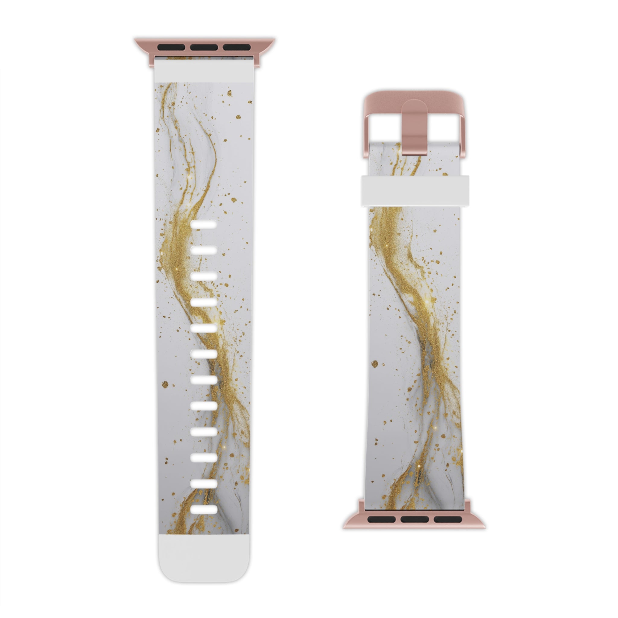 Golden Print Apple Watch Band