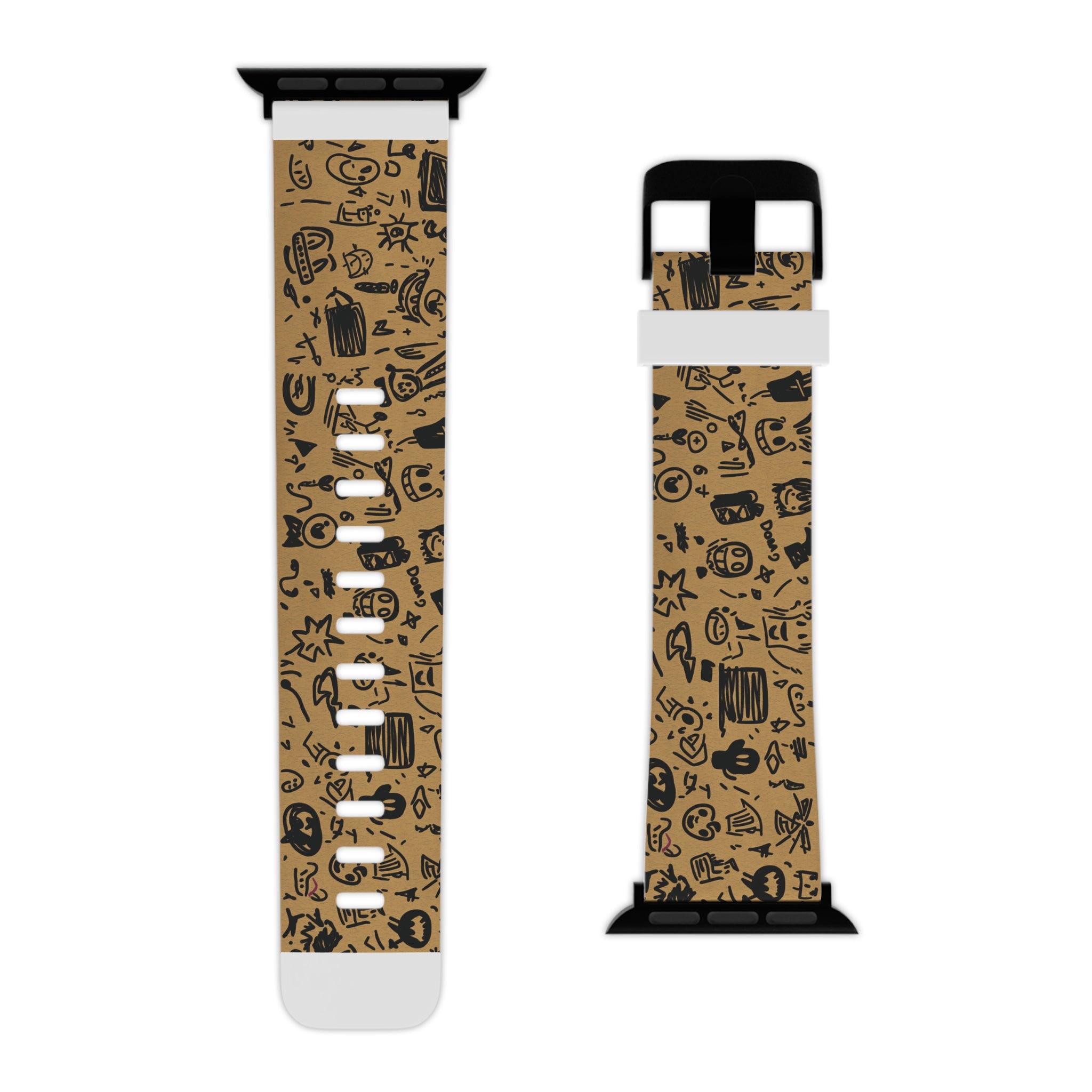 Doodle Journal Style Apple Watch Band