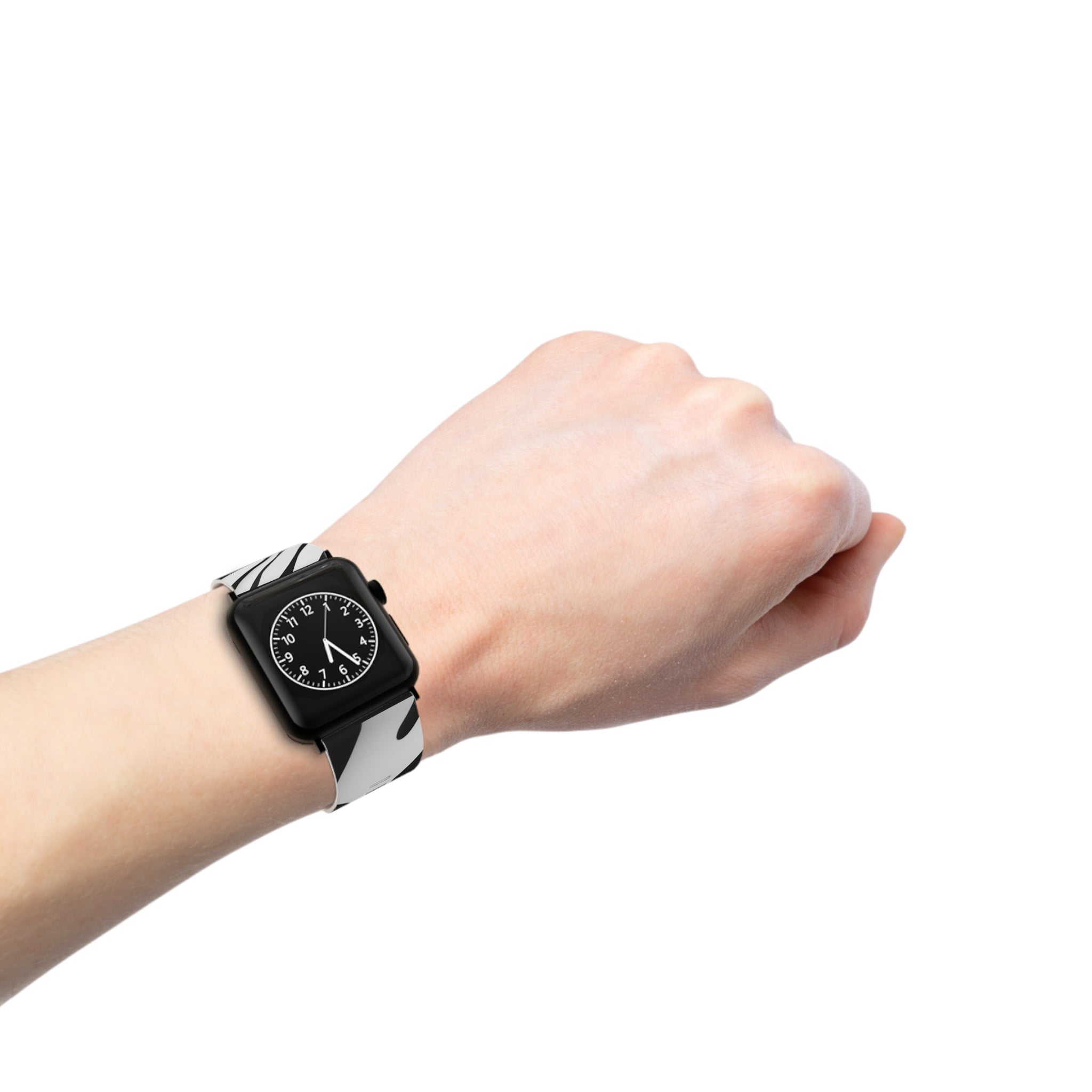 Stylish Zebra Print Apple Watch Band