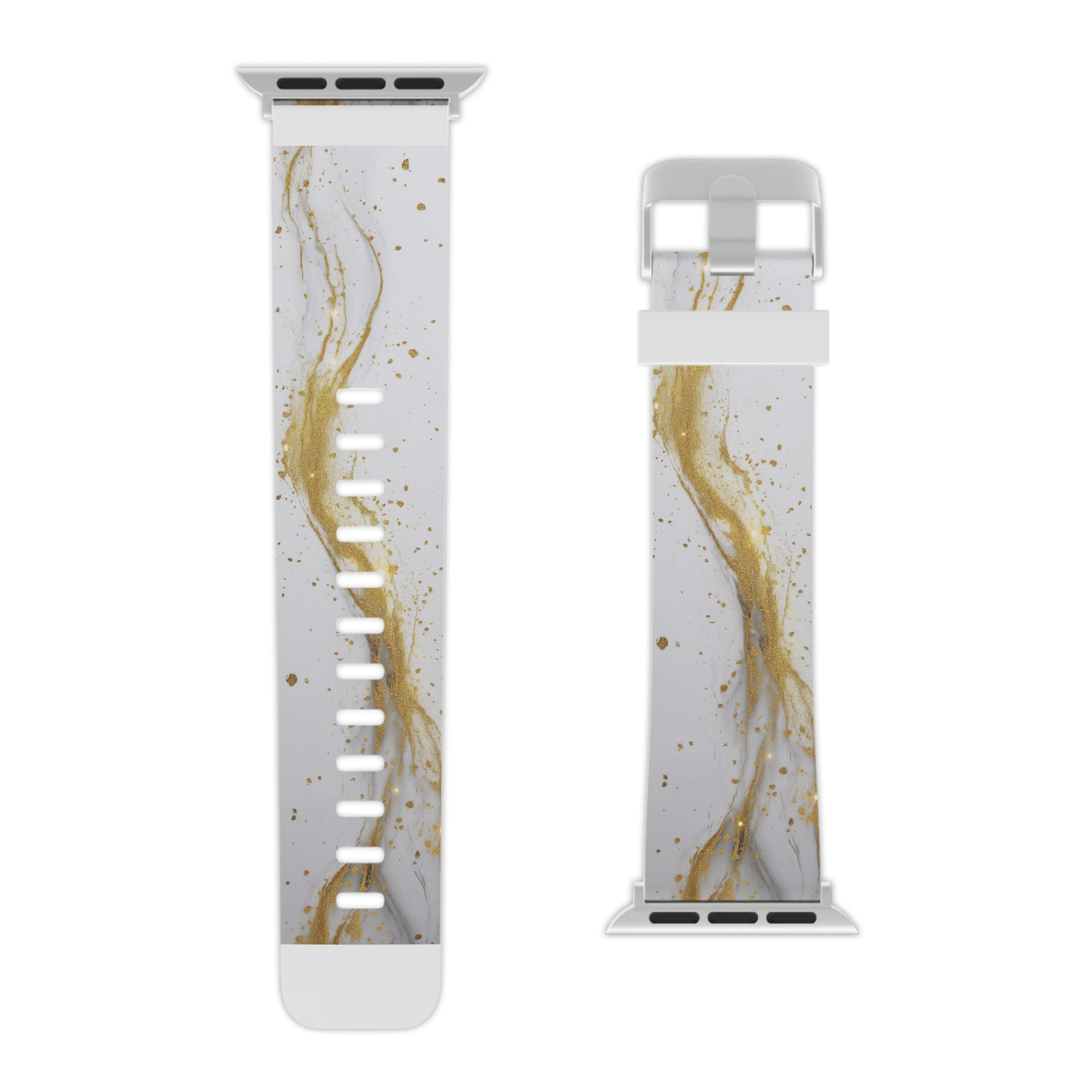 Golden Print Apple Watch Band