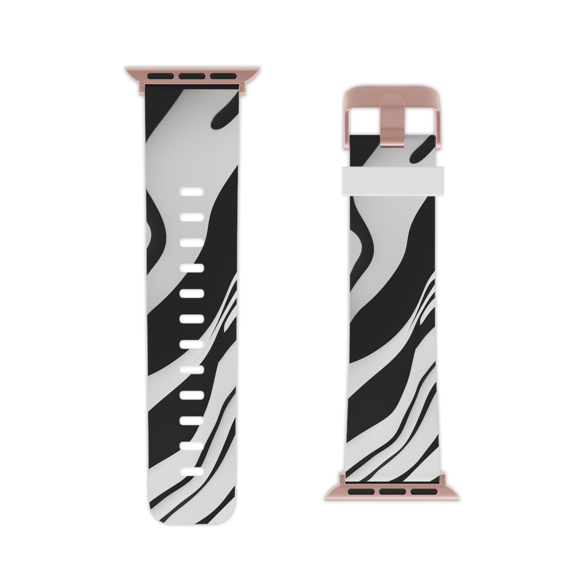 Stylish Zebra Print Apple Watch Band